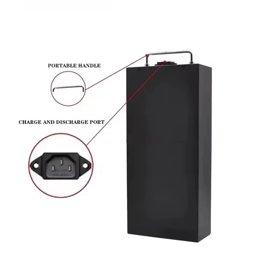 공기 고속 운송, 48V100AH, 24시간 이내에 보내기, 18650 리튬 배터리, 리튬 배터리 팩, 3000W 미만 모터에 적합