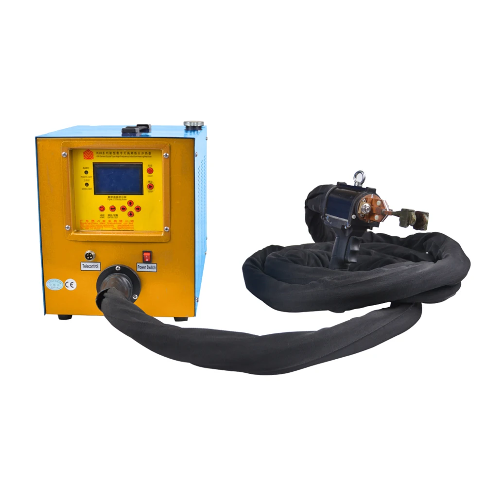 15KW Copper Pipe Welding Portable Heater Portable Type Air Condition Copper Tube Solder Machine High Frequency Welding Equipment