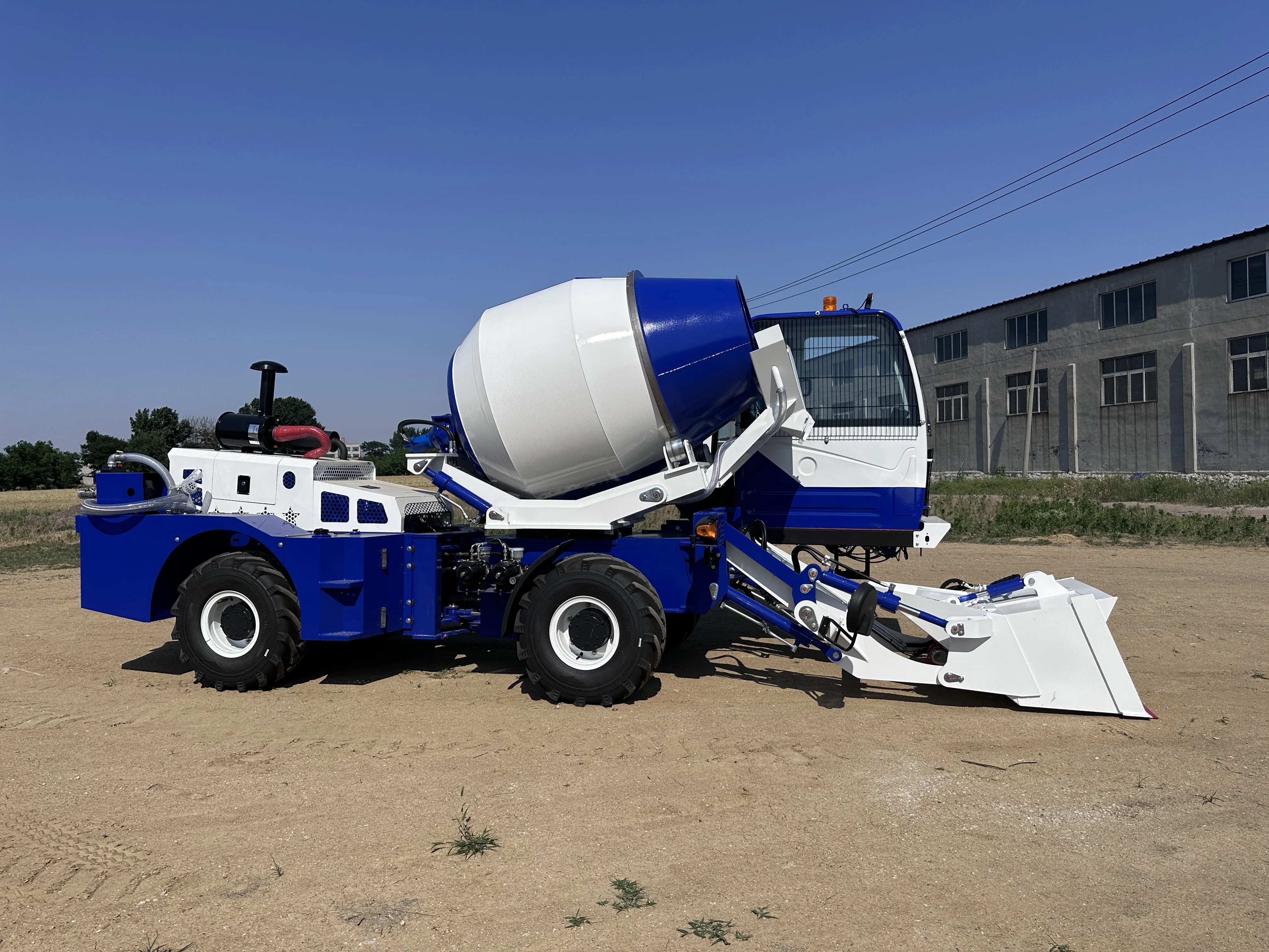 Self Loading Concrete Mixer Tr - Concrete Mixer Small recension och pris