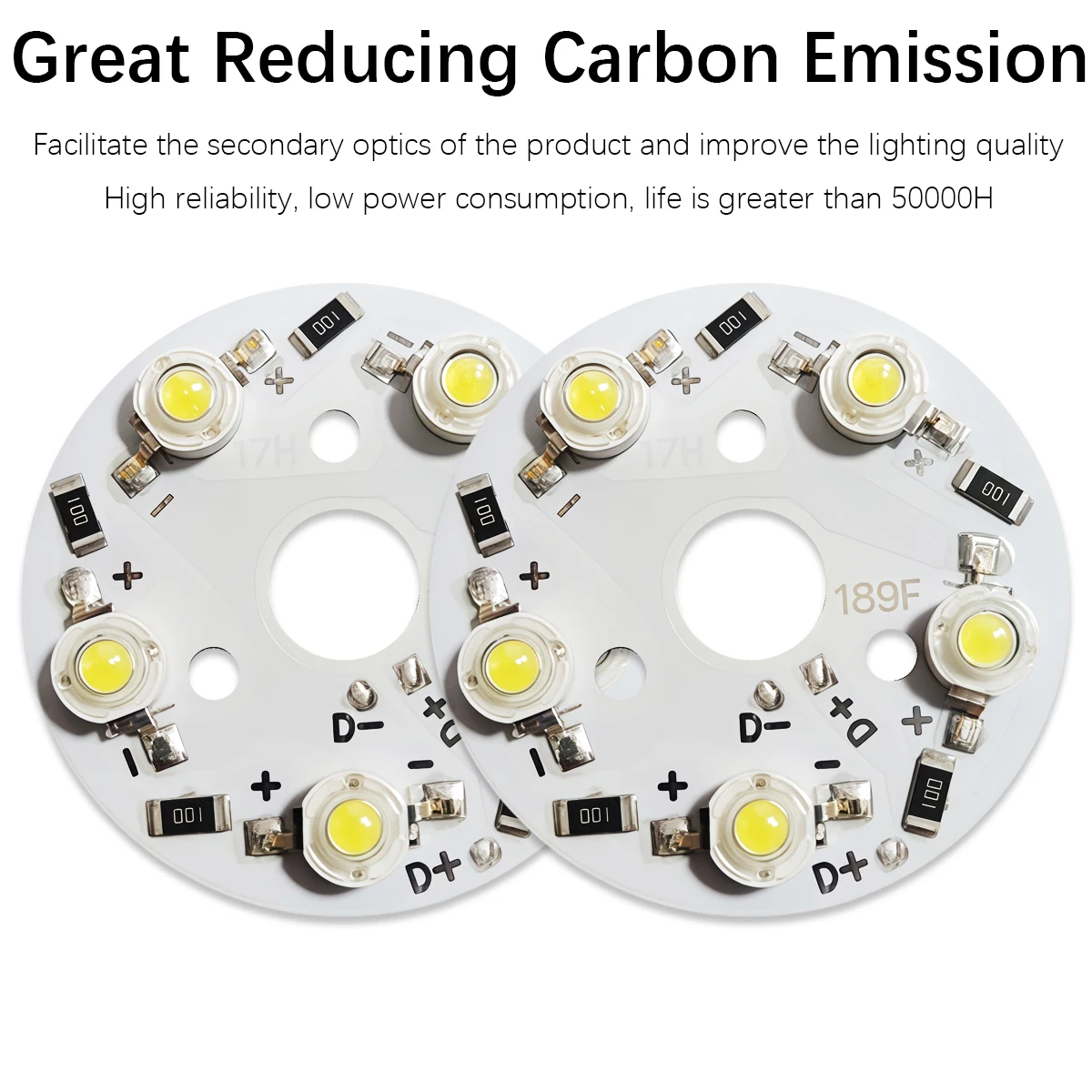 5PCS LED DC5V Ronde Hoge Helderheid 5W 7WPCB Aluminium Bodem Licht Board Warm Wit Licht voor DIY Laagspanning Gloeilamp