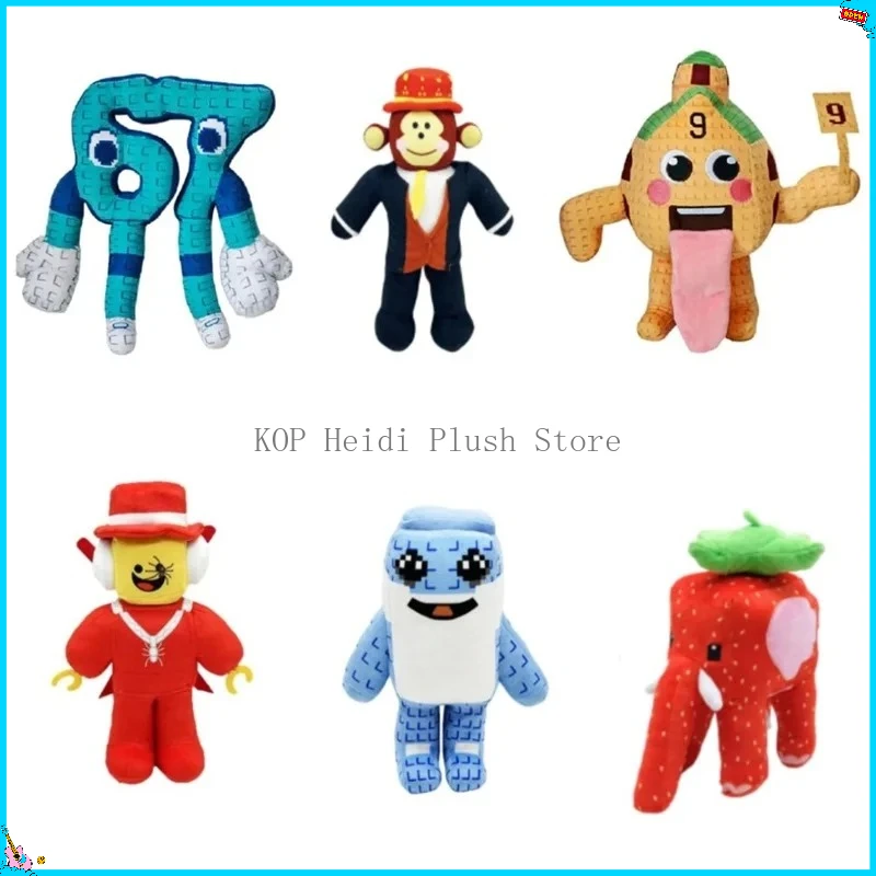 

2026 New 25cm Steal A Brainrot Sammy Jandel Strawberry Elephant Plush Doll Anime Peripherals Toy Halloween Christmas Gift