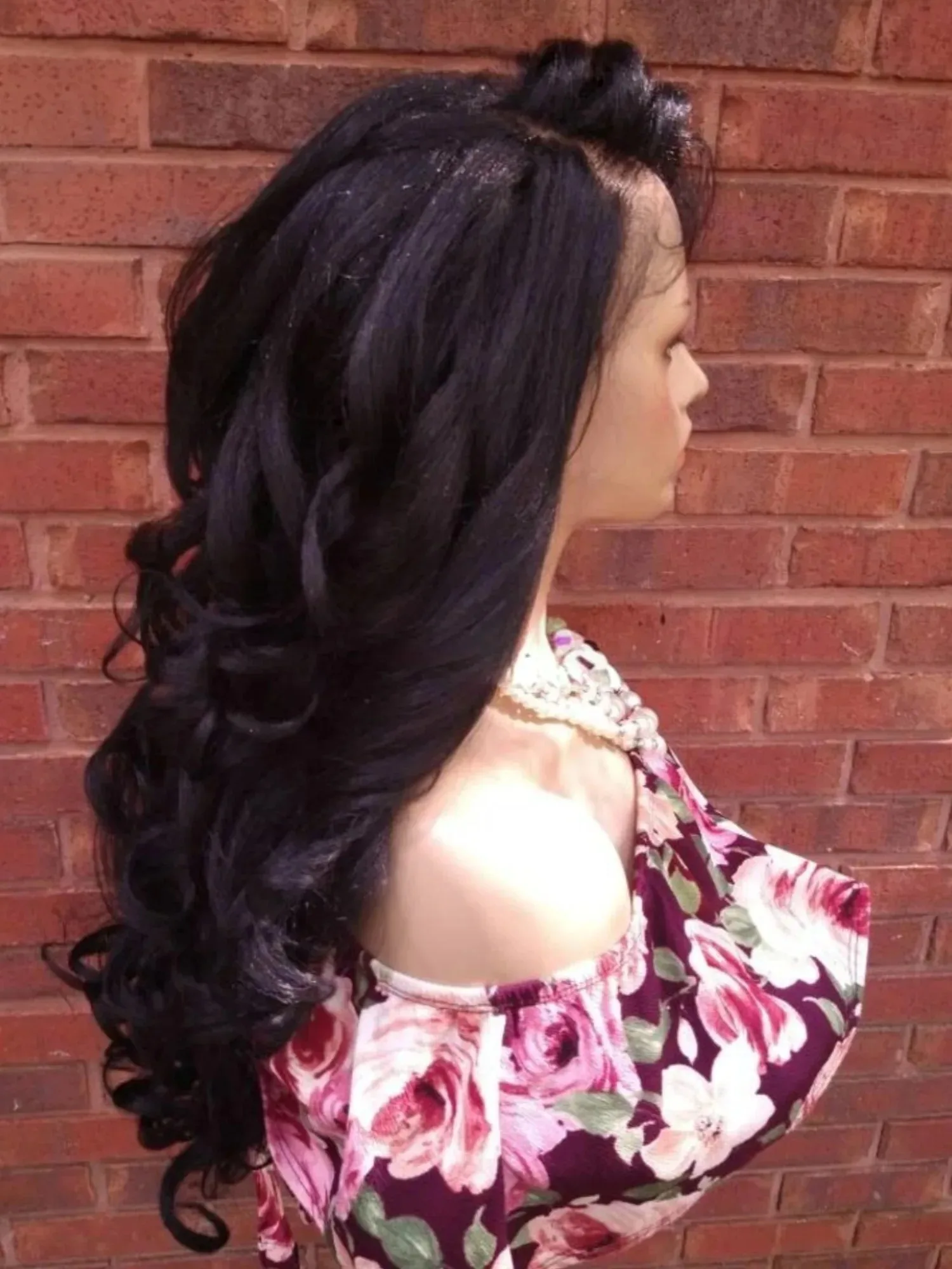 블랙 바디 웨이브 레이스 프론트 가발 13x4 HD 투명 글루리스 가발 프리플럭드 합성 레이스 프론탈 가발 내열성 데일리 착용