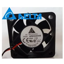 1pcs  AFB0524HHB 5cm 50mm 24V 0.12A dual ball bearing cooling fan server 5015 50x50x15mm  for delta