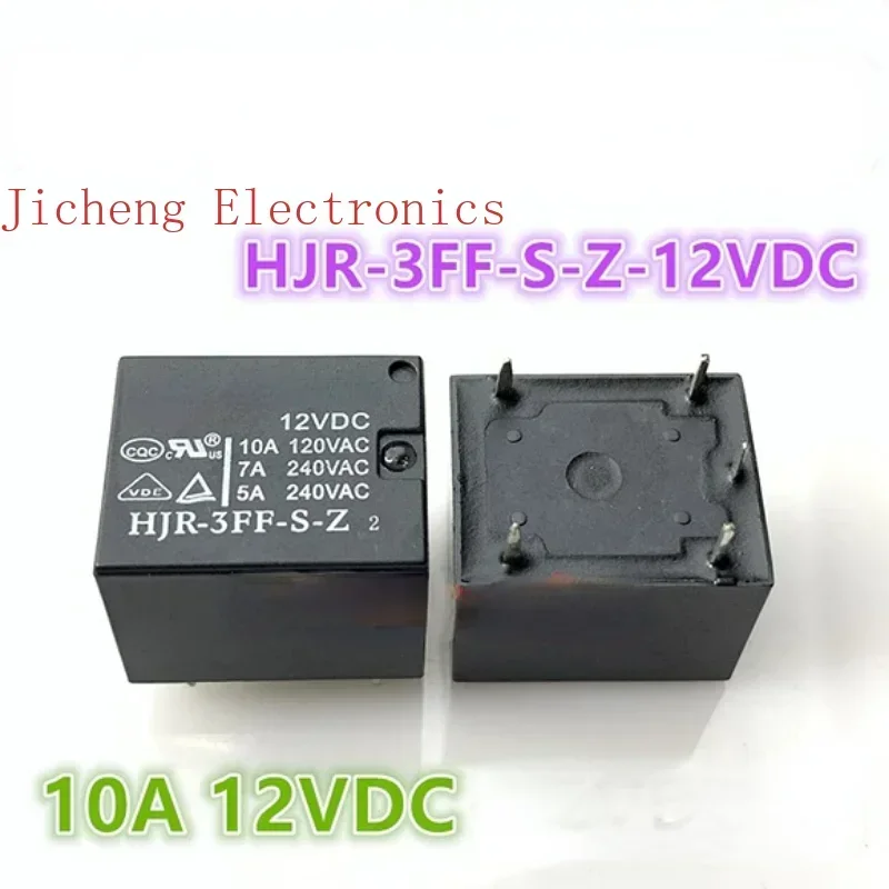 HJR-3FF-S-Z-12V Relay 12V 5 Feet Brand New HJR-3FF-S-Z Type