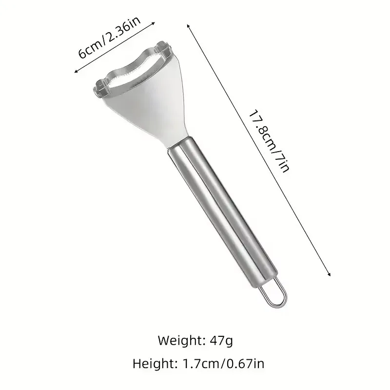 스테인리스 스틸 다기능 필러, 과일 및 채소 강판, 감자, 당근, 오이용 줄리엔 슬라이서, 주방 도구