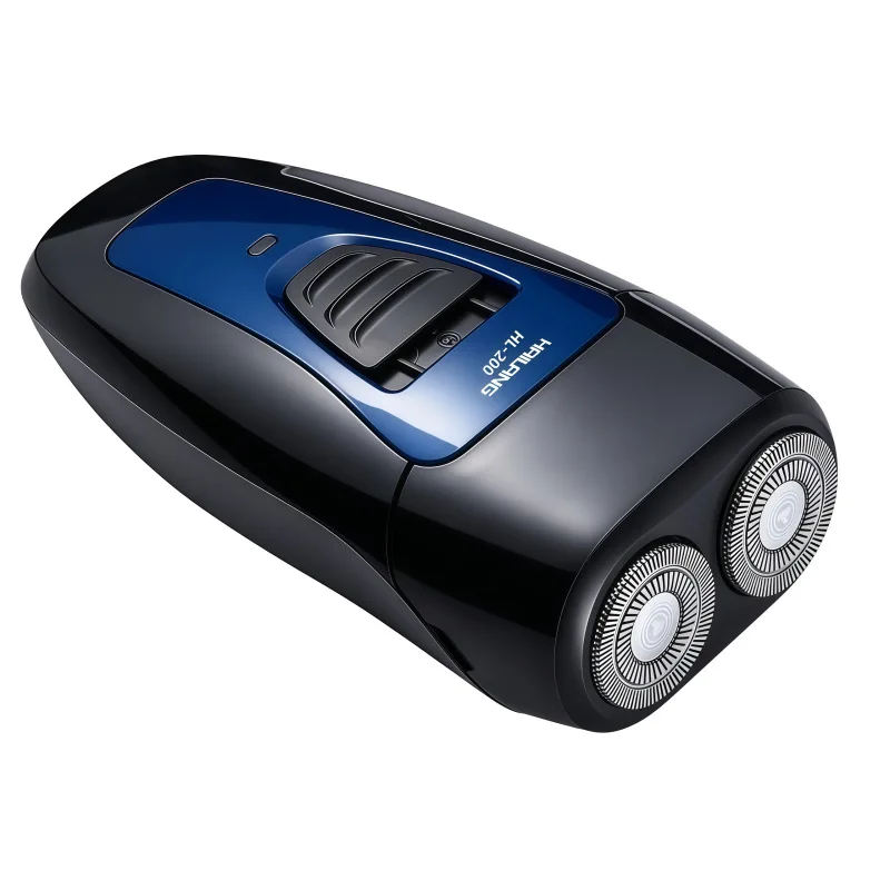 Portable Electric Shaver Facial Grooming Trimmer 1-hour Fast Charge 50-minutes Battery Life Detachable Shaving Head  for Trips