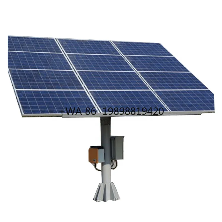 New Design 100W Dual-Axis Solar Power System Monocrystalline Silicon Panel Mini MPPT Smart Tracking Controller