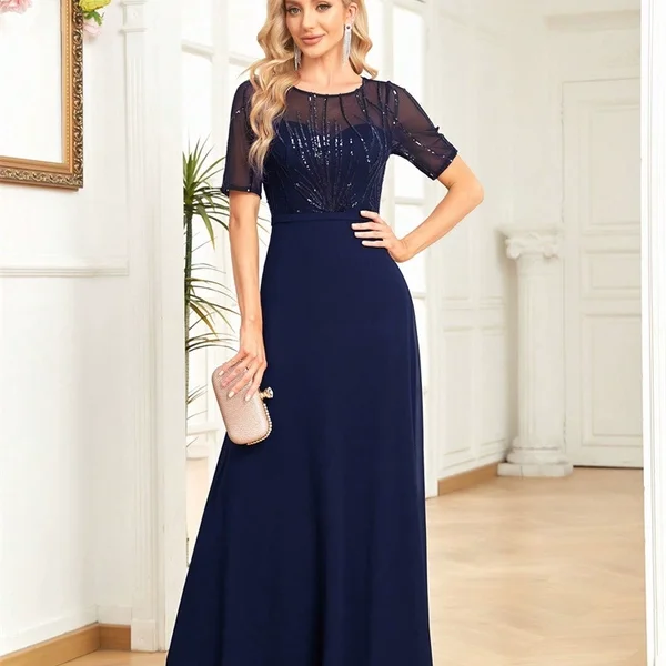 

Вечернее свадебное платье с длинной юбкой, на одно плечо, с завышенной талией, из синтетической ткани, подходит для женщин