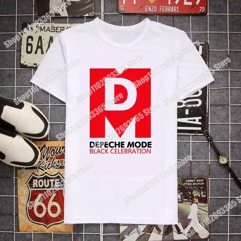 Magliette da donna Depeche Cool Mode MDE top magliette Vintage a maniche corte con colletto tondo T-shirt taglie forti