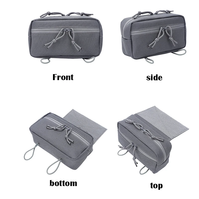 Down Hanger Utility Belly Pouch MOLLE Vest Hunting Bag  Airsoft Paintball Accessories For JPC APC Armor D3 Chest Rigs