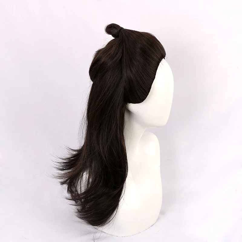 Jujutsu Kaisen, Yuji Itadori, peruca cosplay estilo personagem de pé espetada para trás