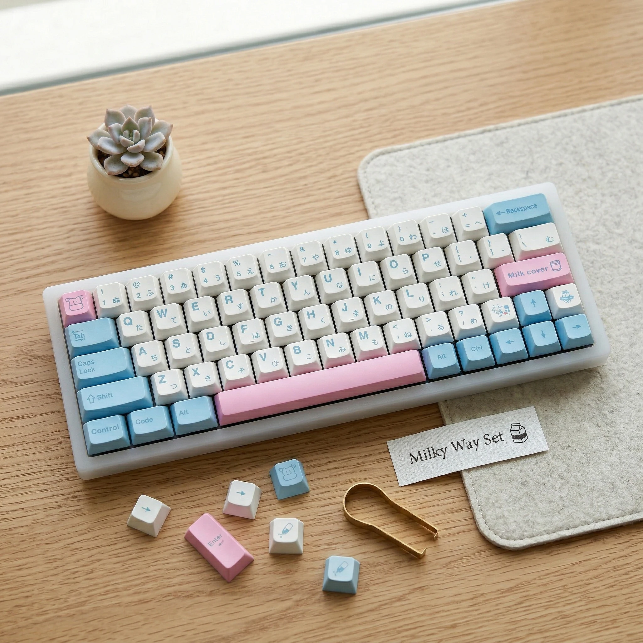 

127 Keys XDA Profile Japanese Keycaps For Mechanical Keyboard Cherry MX Switch ISO Enter PBT keycap key Cap Personalized Custom