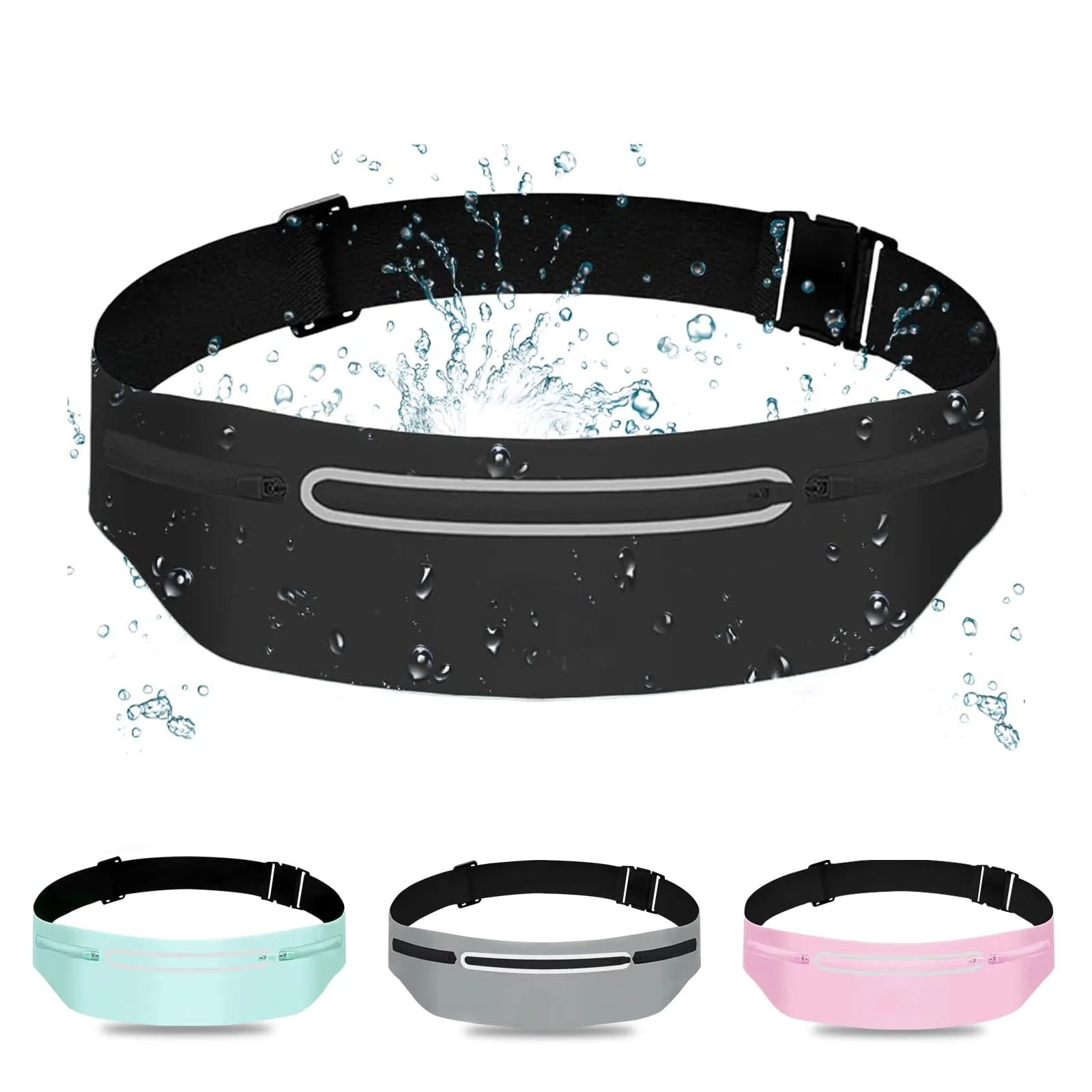 New Sports Waist Pack Fanny Pack Wallet Adjustable Men Women Running Pouch Belt Portable Phone Holder Gym Bum Bag
