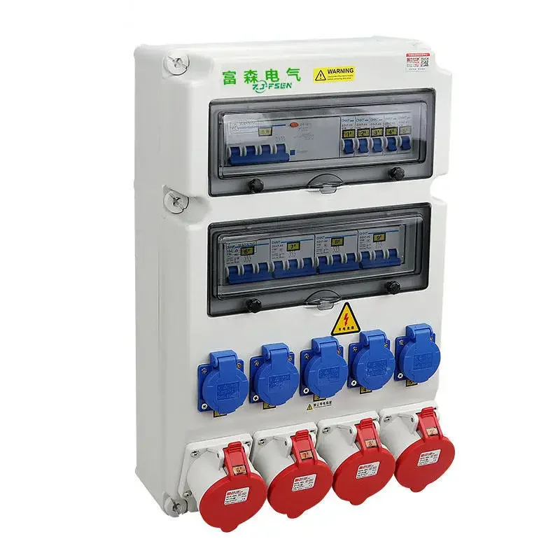 Plastic waterproof socket box maintenance power portable industrial explosion-proof complete distribution box at con