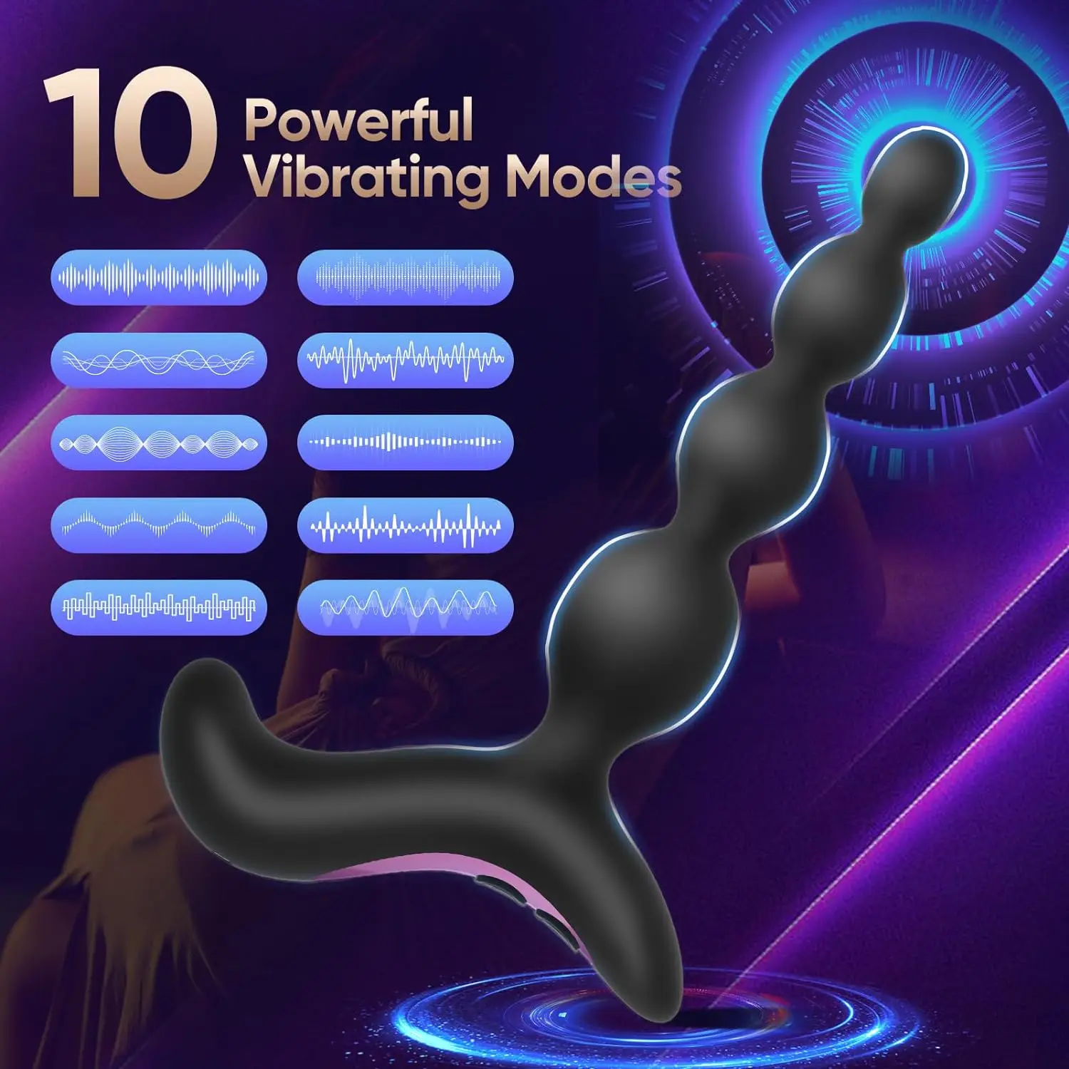 Silicone Anal Beads Balls Butt Plug Sex Toys For Women Anal Adult Anus Masturbation Prostate Massage Erotic Plug Anal Vibrant