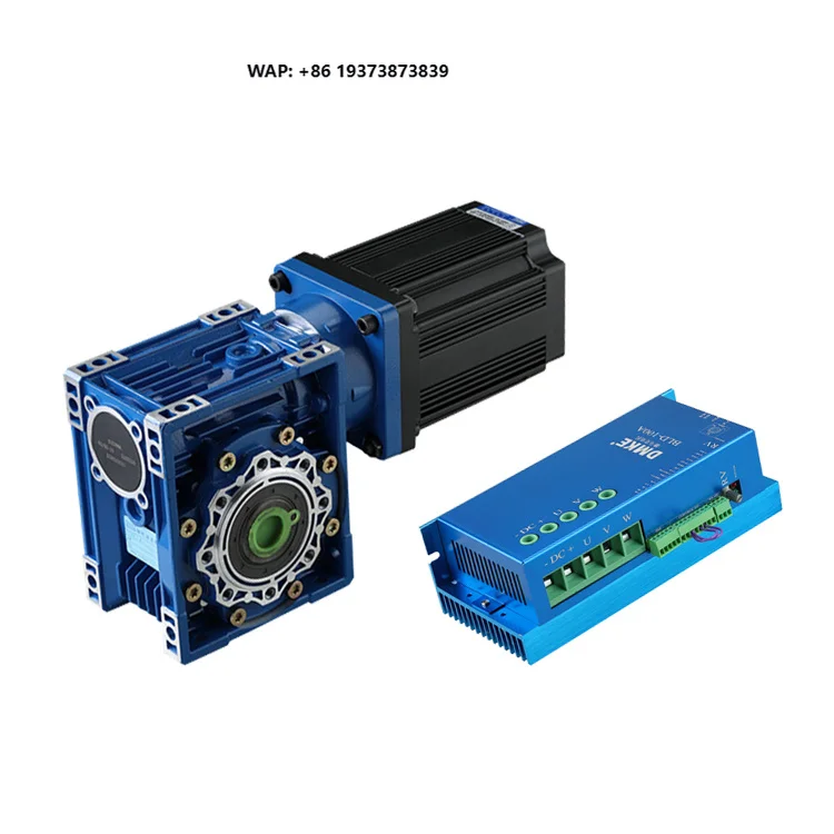 12v 36v 48v 72v 1000w Bruless Dc Motor 600w 1kw 1.5kw 2kw 110mm 20-267r/min Bldc Worm Nmrv Gear Motor