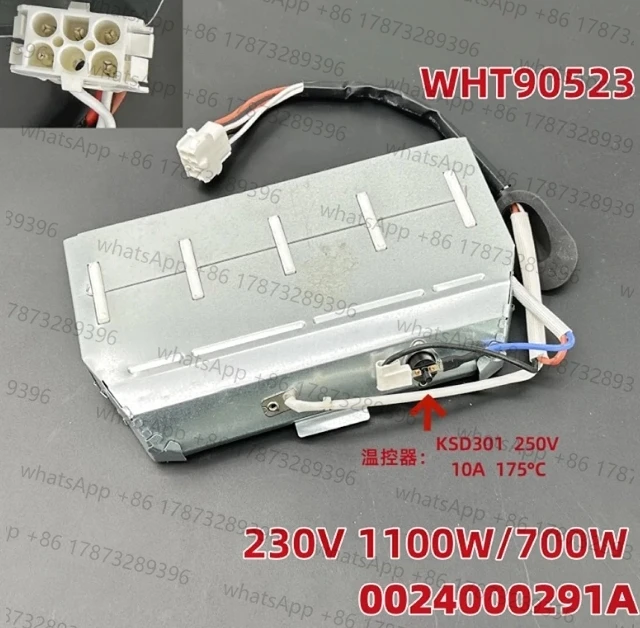 

GDNE7-01 GDNE9-636 Suitable for Dryer Heater Heating Elements Replacement Assembly for Haier Clothes Tumble Washer Dryer