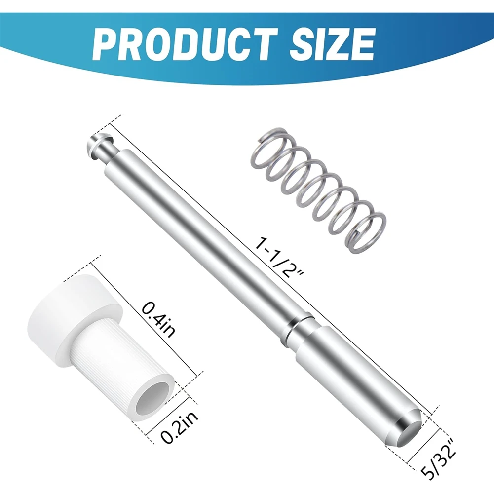 BHBL 12 Pack Window Screen Plunger Latches with Caps-5/32