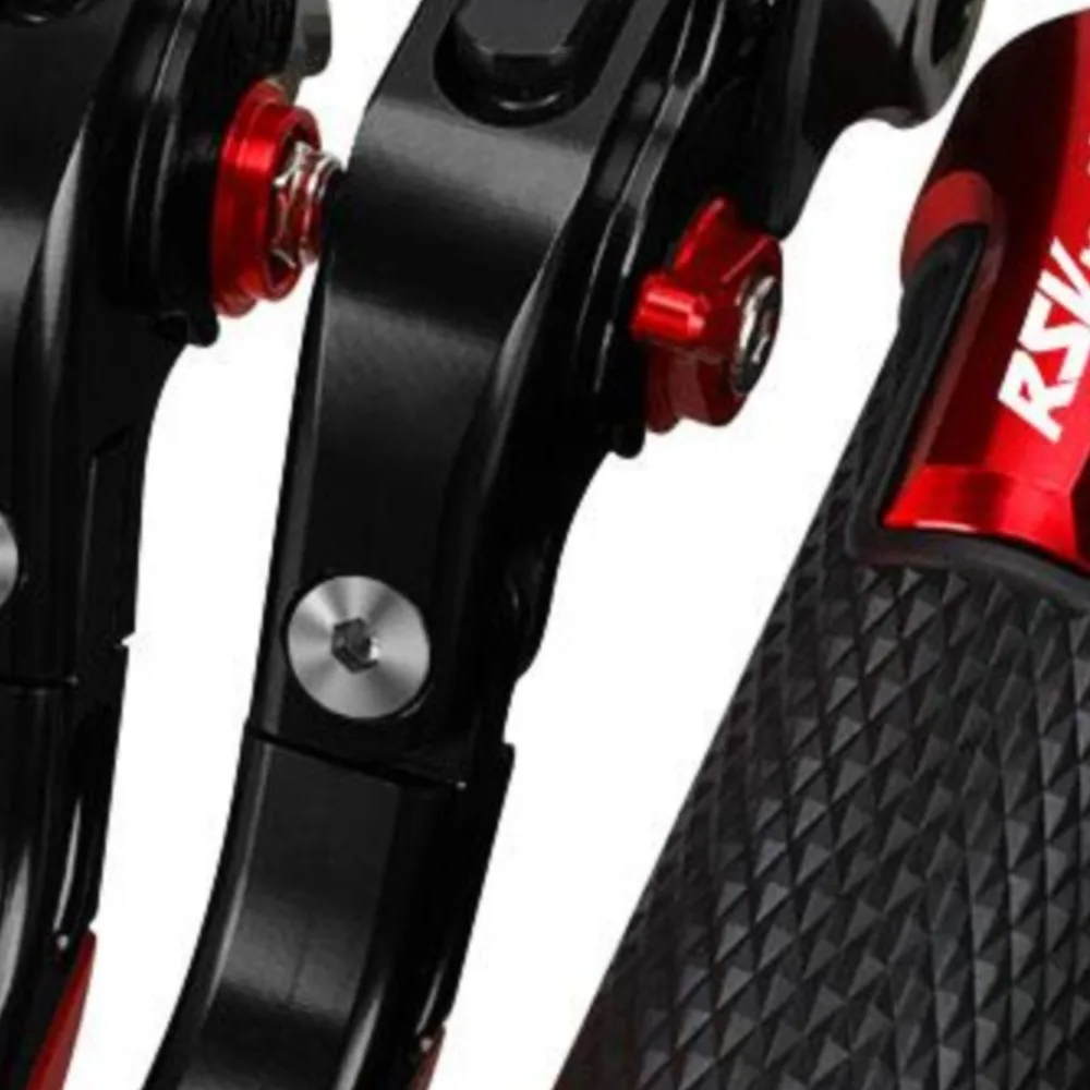 

Motorcycle Folding Extendable Adjustable Clutch Brake Levers Handbar Ends Grips FOR Aprilia RSV MILLE 1999 2000 2001 2002 2003