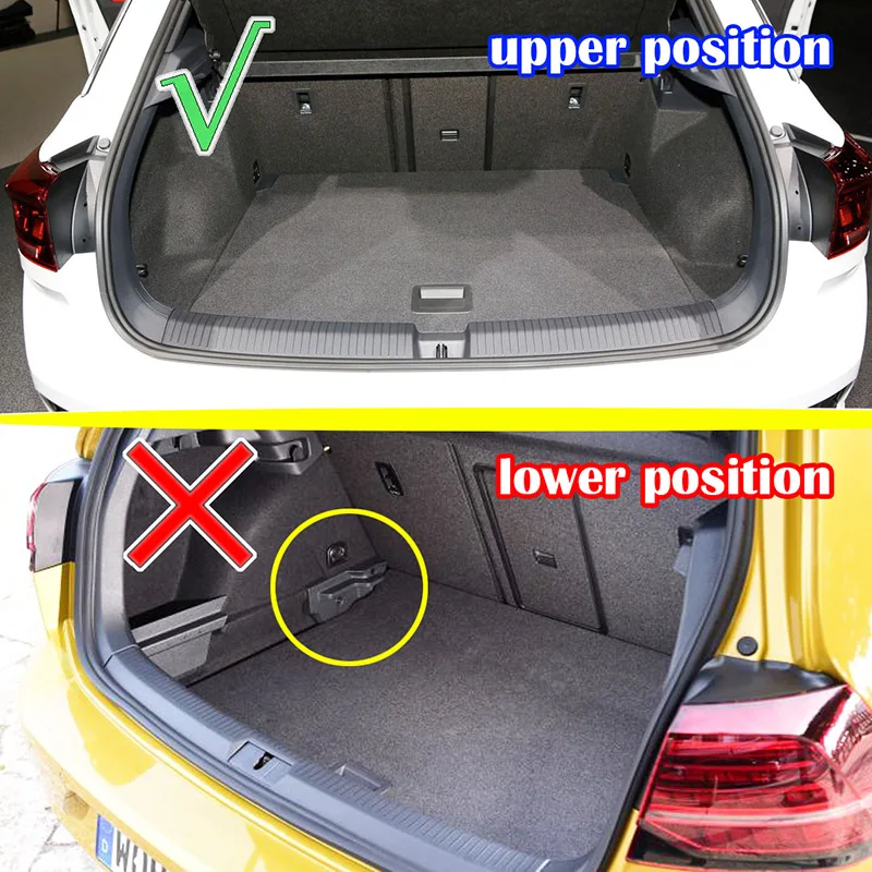 For Volkswagen VW T-Roc T ROC TRoc 2017 2018 2019 Boot Liner Cargo Tray Trunk Liner Mat Floor Carpet Luggage Tray Accessories