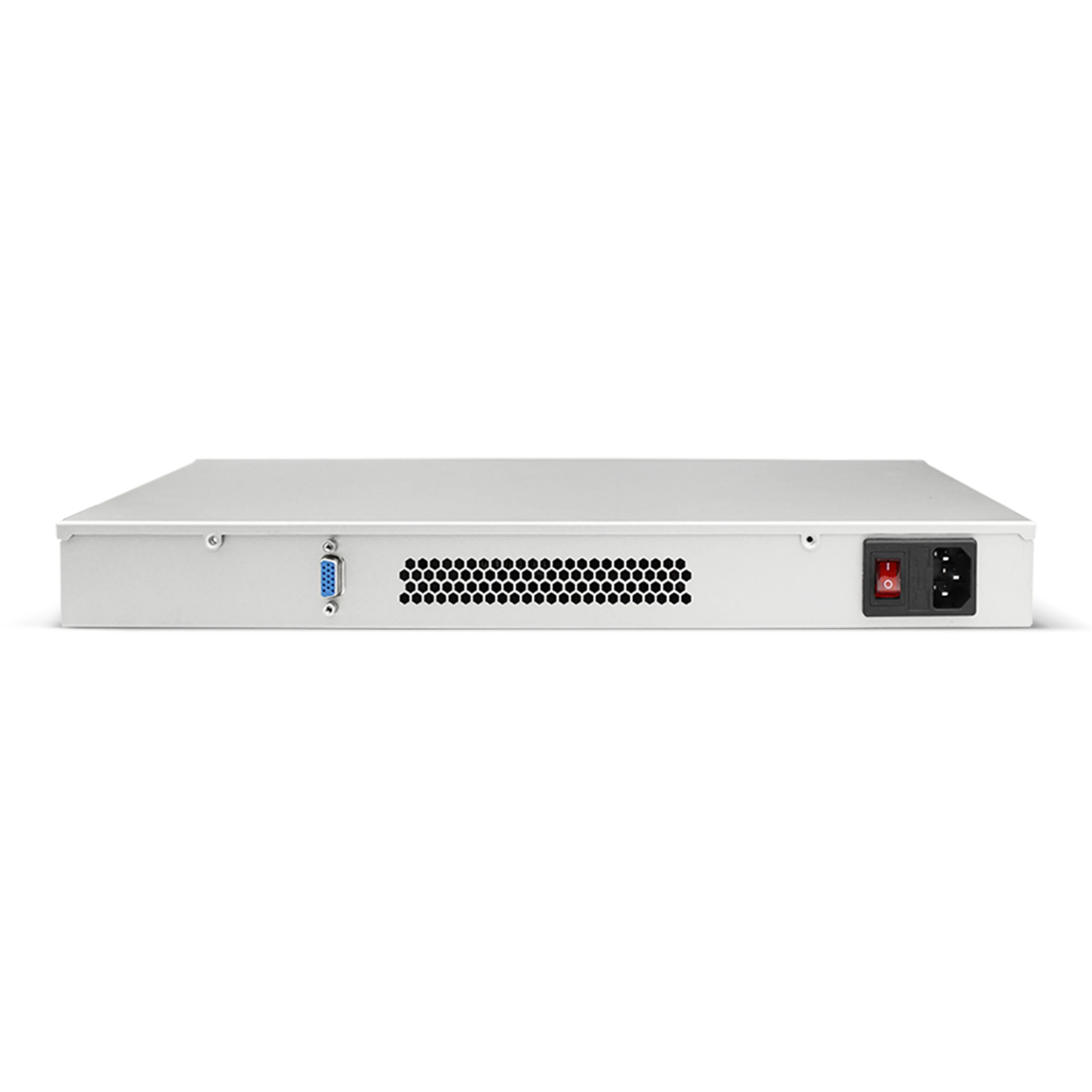 BKHD Silver 1U Intel Celeron J6412 Rack Mounted Device Router Firewall 6x2.5GE  Supports Pfsense Debian Expanded WiFi 4G 1493NP