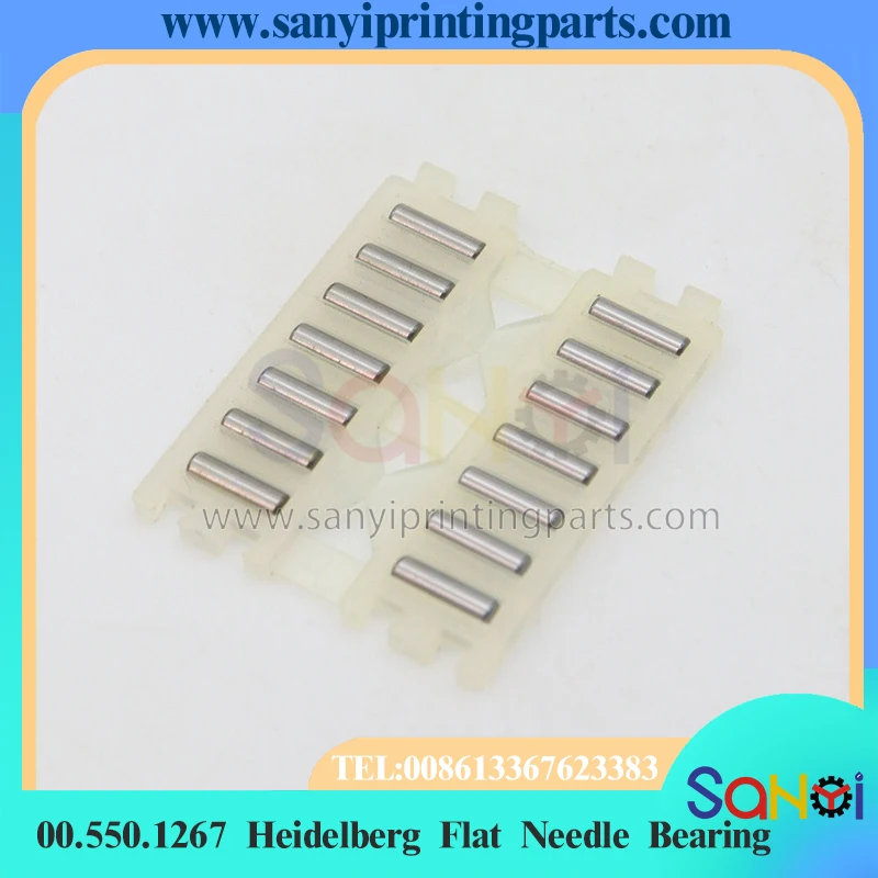 2 Piece 00.550.1267 Heidelberg Flat Needle Bearing 32x25MM For Printing Machine Parts