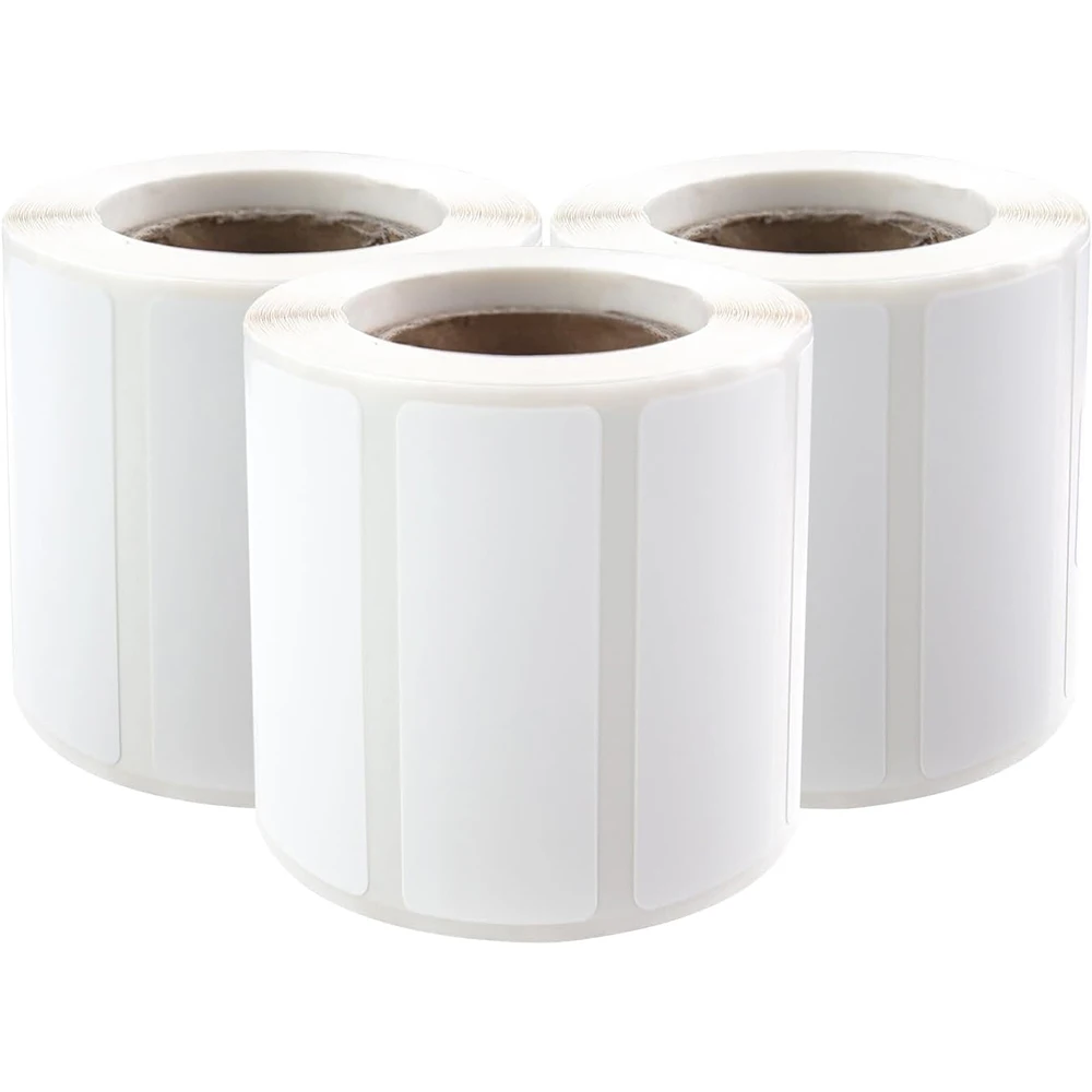 1~6 Rolls 40mmX20mm Compatible M110 Labels, 1.57'X0.79' Square Label Sticker Paper For M110/M120/M220/M200 Label Maker