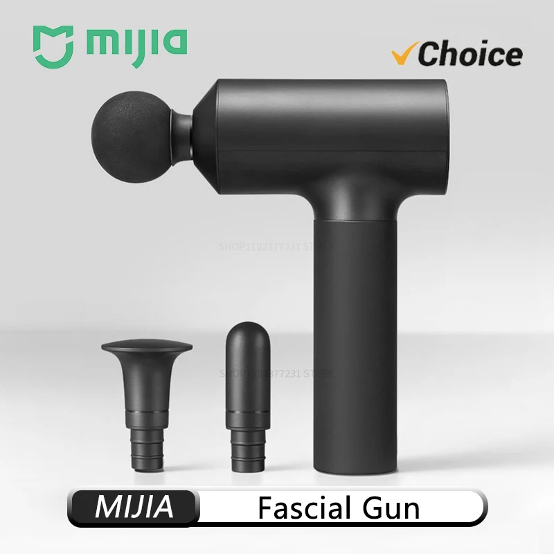NEW Mijia Massage Gun USB-C Charging Cordless Percussion Massager with Pressure Indicator and Soft Rubber Handle for Home Gym CN