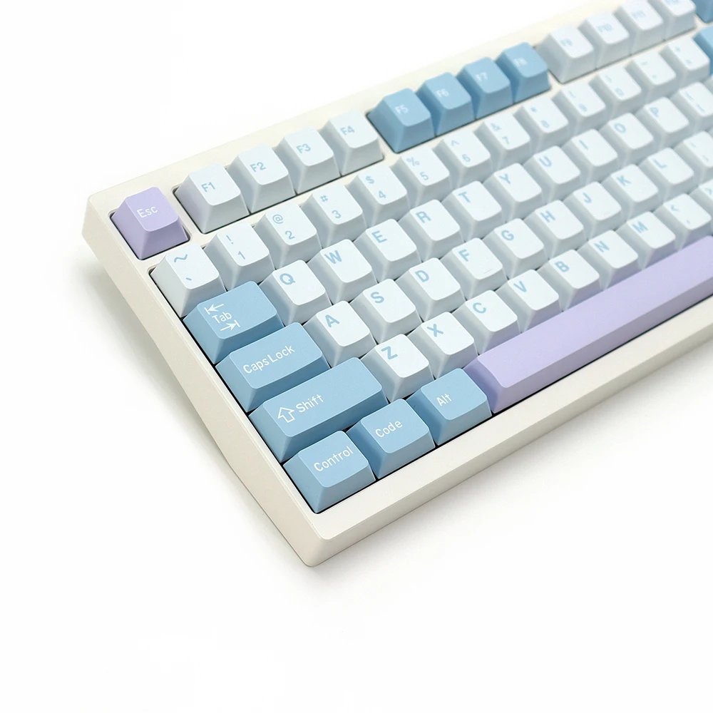 

Колпачок для клавиатуры Mirage, материал ПБТ, двухцветное литье под давлением, оригинальная заводская высота, конфигурация механической клавиатуры 61, 68, 87, 98, 104