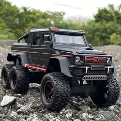 1:22 G65 G63 6*6 Tire Alloy Off-Road Vehicles Car Model Diecasts & Toy Metal Car Model Collection Simulation Childrens Toys Gift