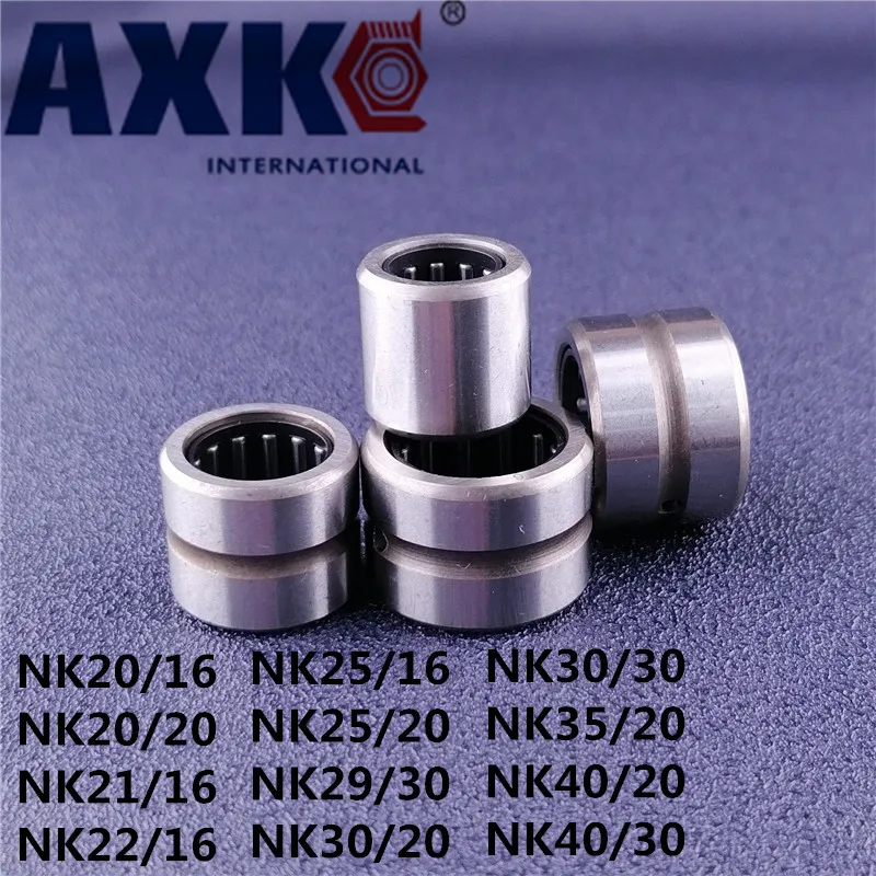 

NK20/20 NK21/16 NK22/16 NK25/16 NK25/20 NK29/30 NK30/20 NK30/30 NK35/20 5Pcs Needle Roller Bearings With-out Inner Ring NK20/16