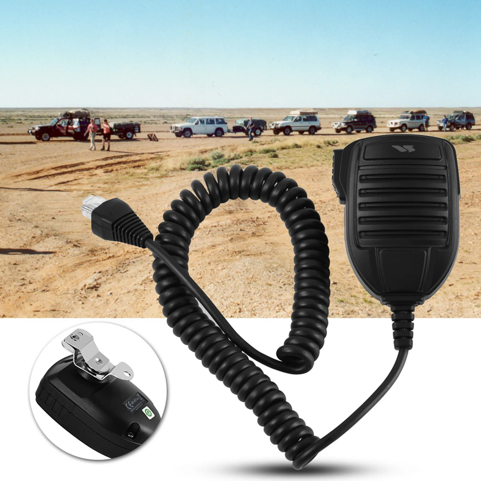 MH‑67A8J Mobiles Mikrofon für Yaesu/ Radio VX2500 VX2508 VX2208 VX2108 8-poliges Handmikrofon