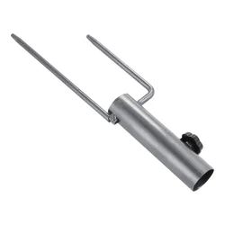 Parasol Insert Anchor Stake for Umbrella Beach Outdoor Drill Bracket Patio Base Stand Steel Sand Holder