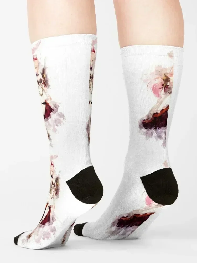 Shionne - Tales of Arise (Watercolor) Socks sports stockings heated Heating sock designer Socks Male Women's
