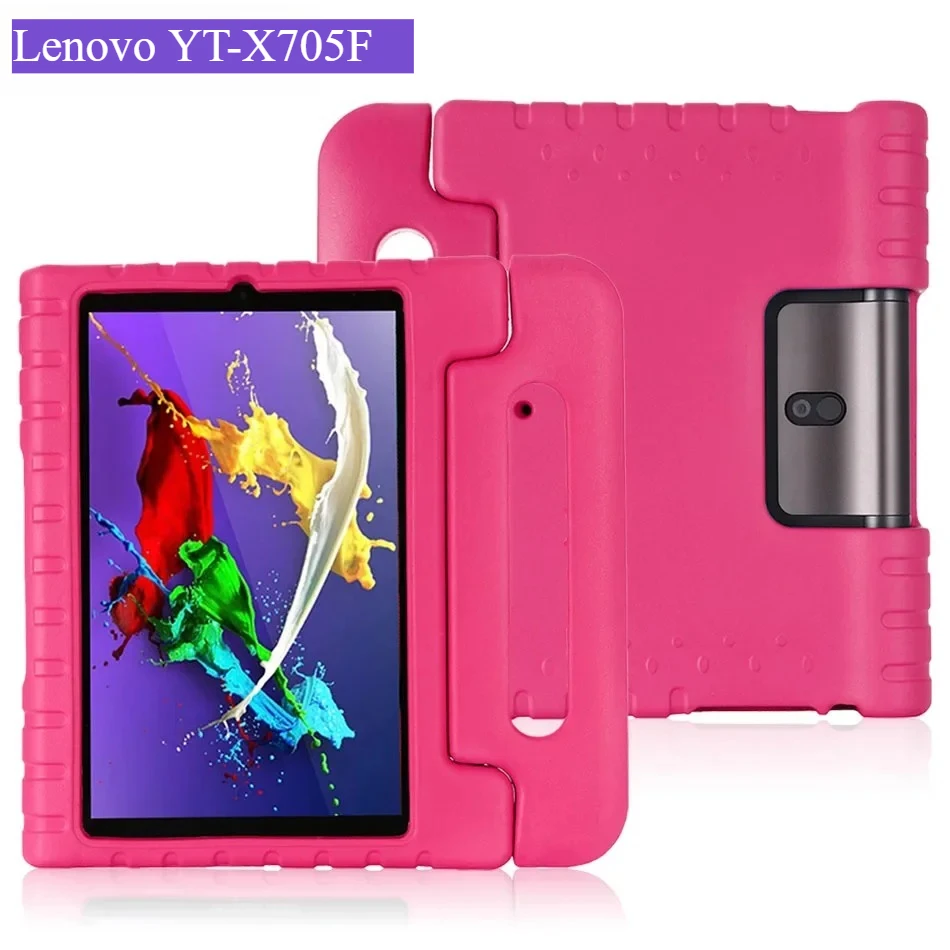 Pop EVA Kids Tablet Case For Lenovo YOGA Tab 5 YT-X705F Tab M11 2024 M10 M9 Plus 10.6 10.1 Inch Hard Armor Holder Shockproof Co