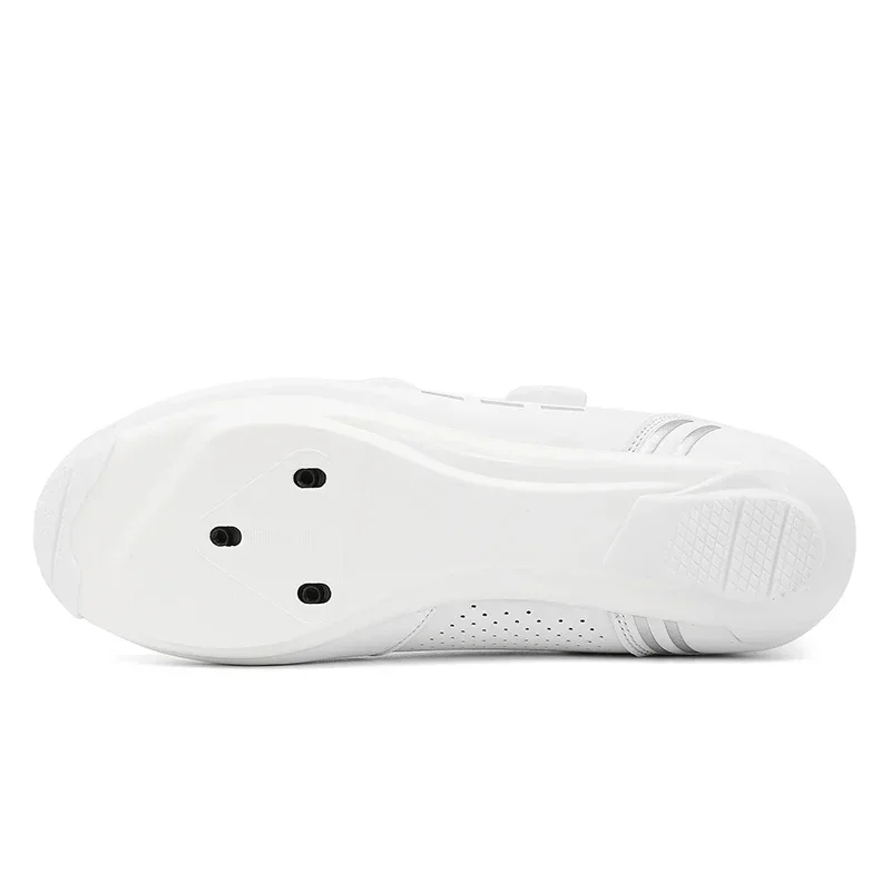 Man Road Cycling Shoes Flats Cleats Shoes Women White Speed Cycling Sneaker Self-Locking Non-slip Mountain Bicycle  Bike Shoes