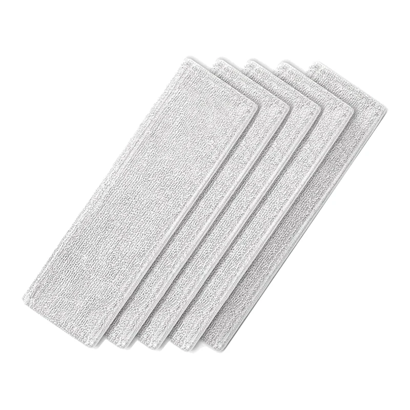 5PCS For Xiaomi Mijia G10 K10 Wireless Vacuum Cleaner Mop Thickening Wipe Dishcloth Replacement Mop Cloth