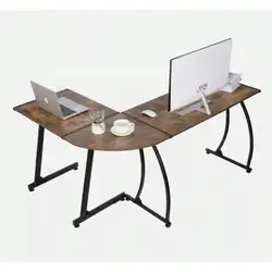 L Shaped Computer Desk L Shaped Corner Desk Laptop Study Writing Table