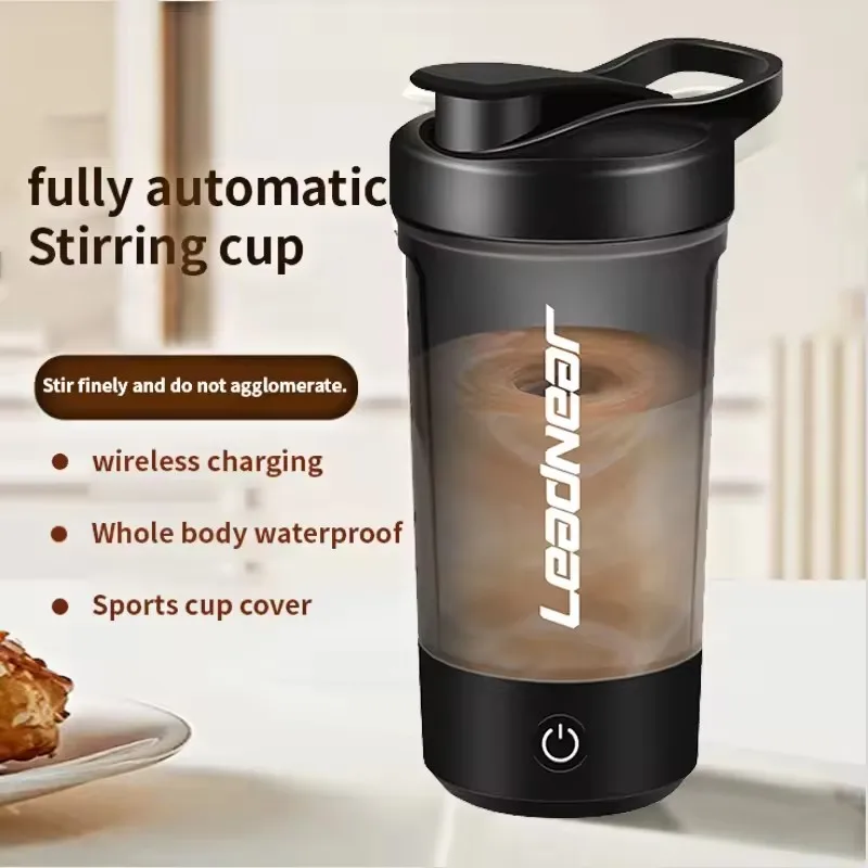 Elektrische blenderbeker Draagbare blenderbeker Melkpoeder Eiwitpoederblender Automatische shakerbeker Home Travel Outdoor Sports Gym