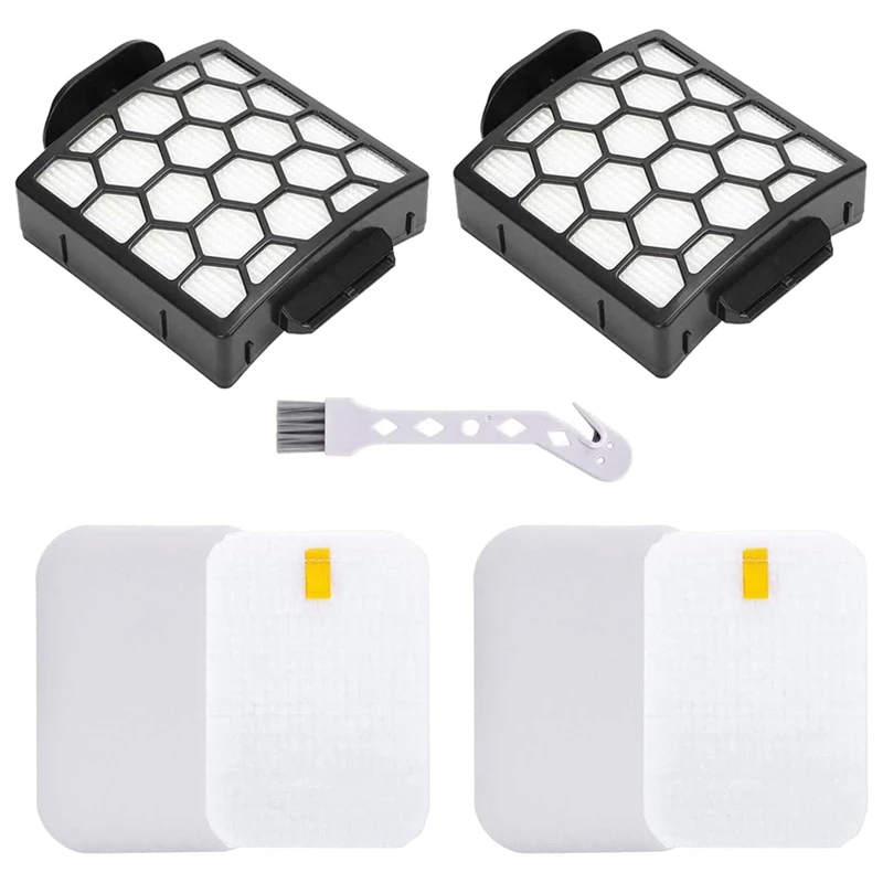 Сменные пластиковые фильтры HEPA для Shark Navigator ZU62, ZU60, Pet Plus NV251, NV255, Swivel Pro NV150, NV151, 1238FT60, 1239FT60