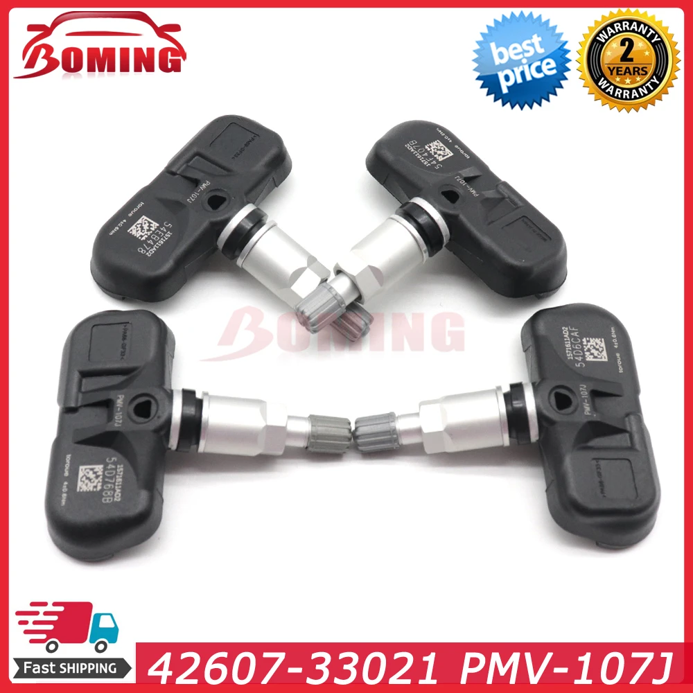 TPMS Monitoraggio Della Pressione Dei Pneumatici Sensore di PMV-107J Per Lexus CT200h ES350 GS300 GS350 GS430 GS460 GS450h GX460 42607-33011 315MHz