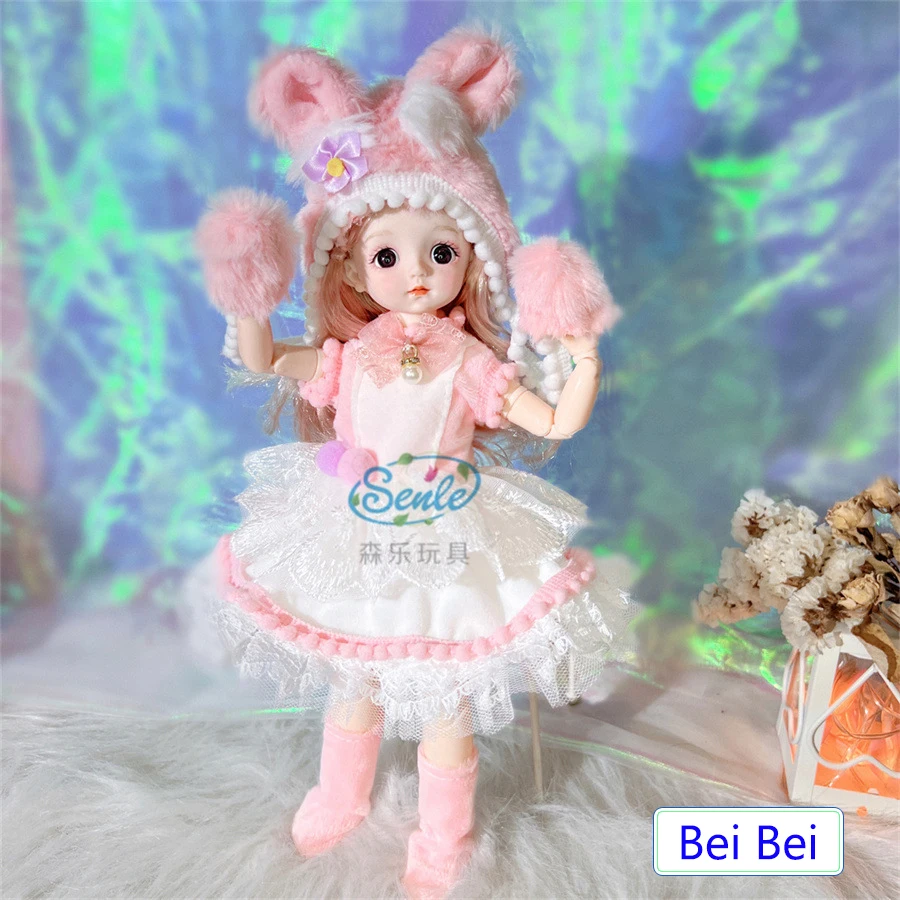 30 cm Puppe mit Kleidung für Kinderspielzeug Mädchen 6 bis 10 Jahre 1/6 Kleidung für BJD-Puppen Puppenhaus-Zubehör – Detail 4