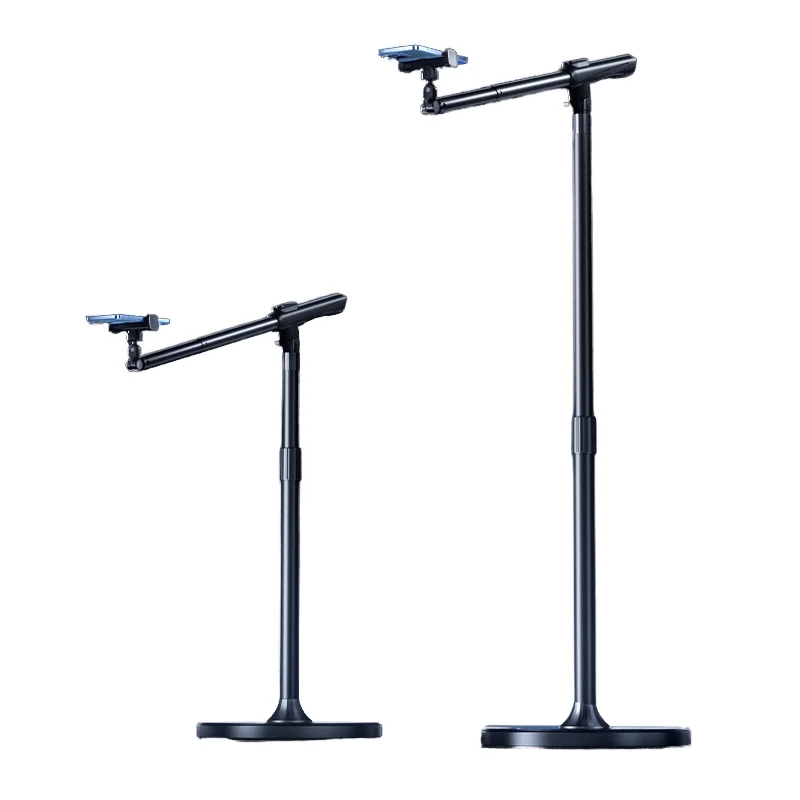 

B21 Heavy Duty Tripod with Handle 26cm Base & Cold Shoe for Mic/Light Accessories 2.21kg Mobile Phone Holder