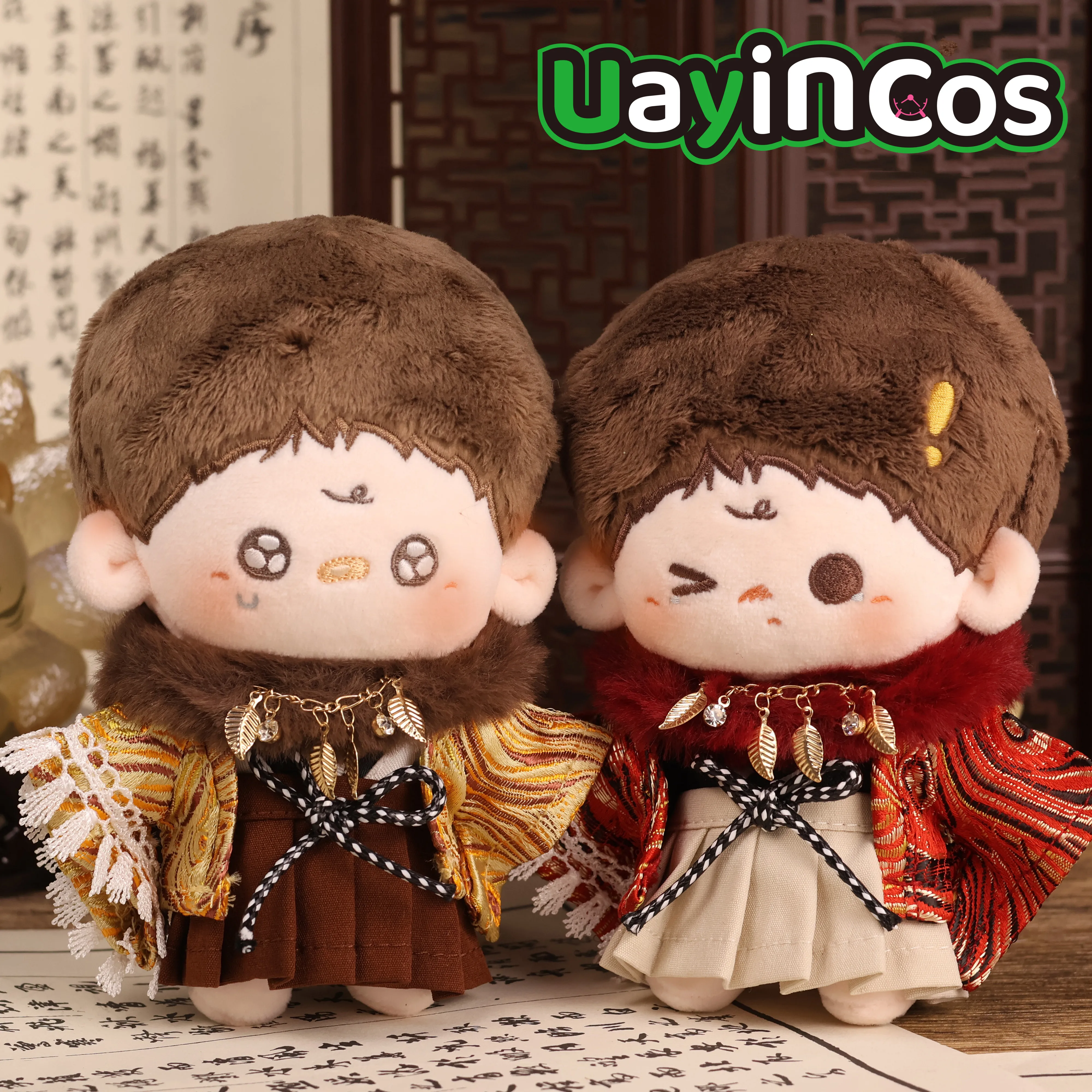 

10cm Doll Clothes Kawaii Cool Fashion Kimono Haori Skirt Costume Suit Stuffed Plushies Plush Doll Accessories Anime Toy Kids Gif
