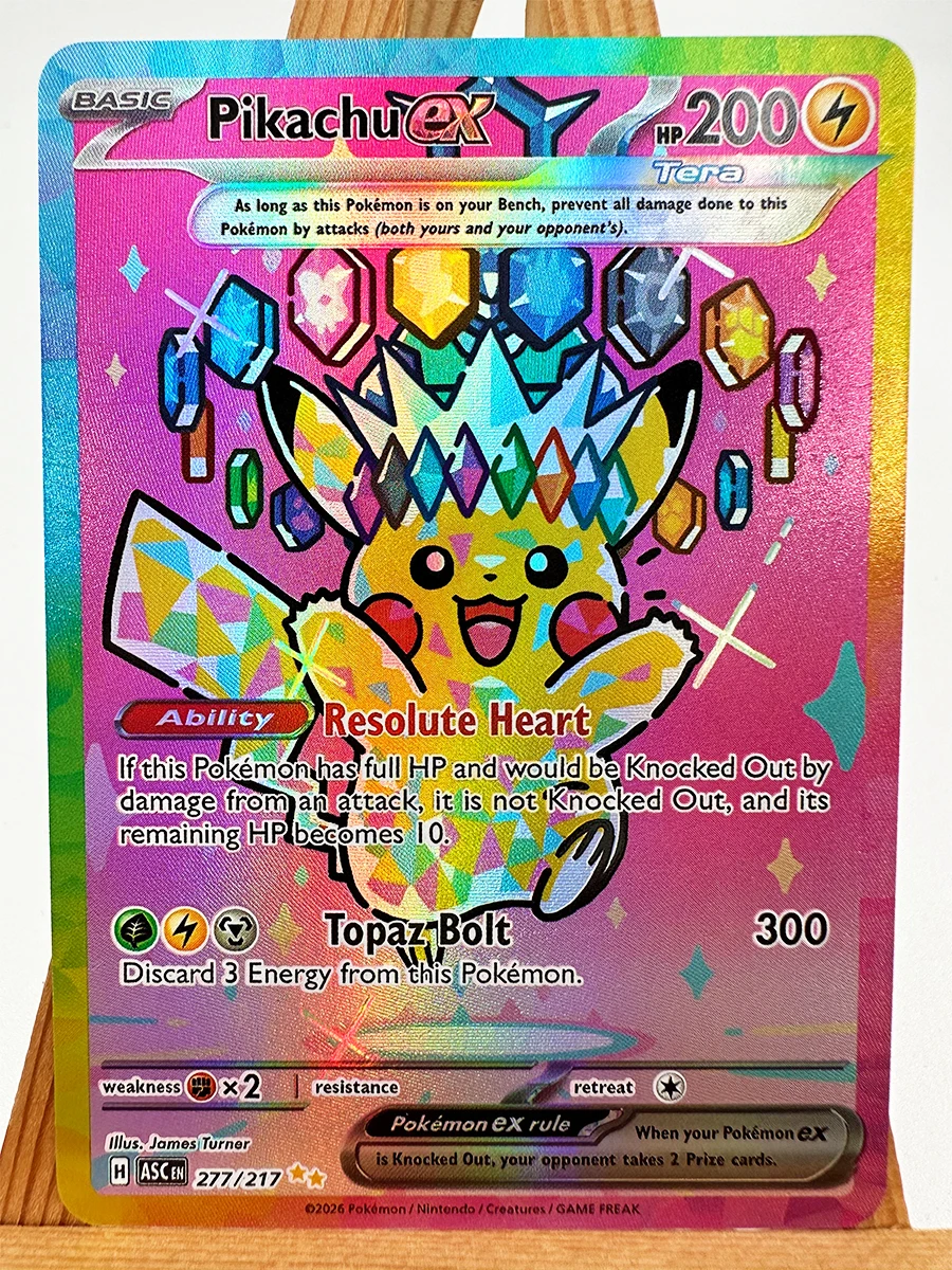 Pokemon PTCG ASC Gengar Dragonite Celebi Spielzeug Hobbies Hobby Sammlerstücke Spielesammlung Anime-Karten