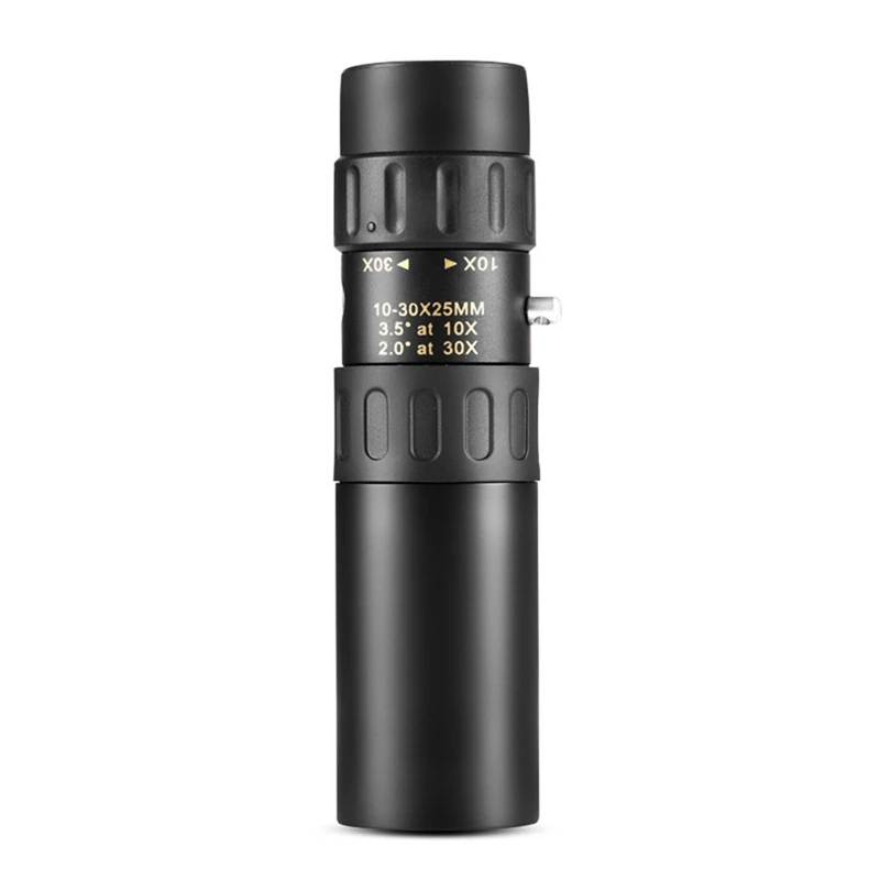 Professional Metal 10-300X25 Zoom HD Telescope Single-Tube Monocular For Hunting And Outdoors