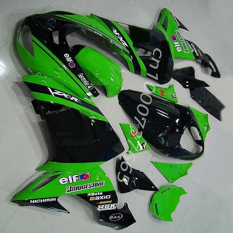 Green black Fairing  for KAWASAKI NINJA ZX10R 06-07 ZX 10R 06 07 ZX-10R 10 R 2006 2007 Fairing Kits