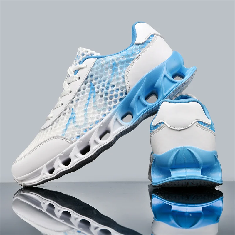 

YRZL Mens Running Shoes 2025 Walking Sneakers Breathable Lightweight Anti Slip Comfortable Athletic Shoes for Men Jogging Gym