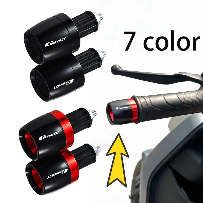 

For BMW C400X C400GT C400 X GT K51 2019-2026 7/8" Motorcycle Universal Handlebar Grips Handle Bar Cap Ends Plug Slider