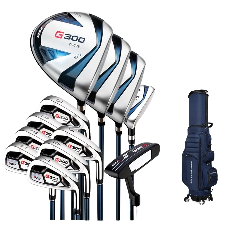 

STLF Factory Direct Men's Golf Clubs Set with Bag Right and Left Hand Graphite Steel Material for Golf Enthusiasts